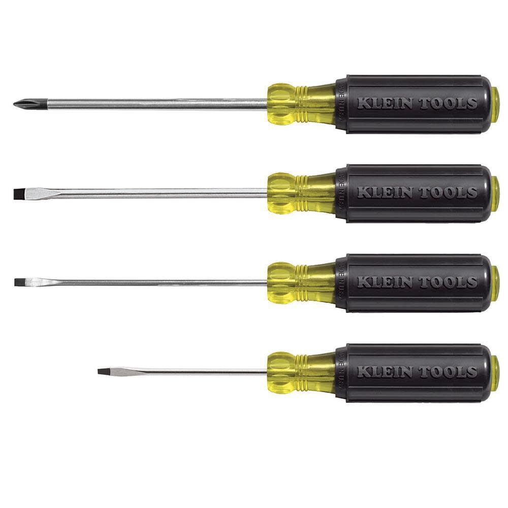 Klein 85484 SCREWDRIVER SET- 4-PC. MINI CUSHION-GRIP ASSORT.