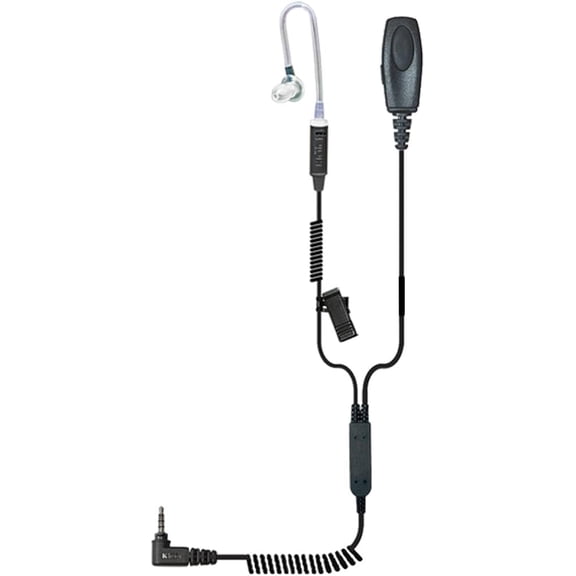 Klein Patriot-Pro 2 Wire Acoustic Tube Surveillance Headset for Sonim XP3 with PTT Mic