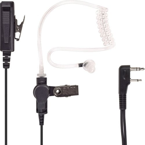 Klein Electronics DIRECTOR_K1 Director Two_wire Surveillance Earpiece for Kenwood Radios, TRUE noise reduction microphone wit