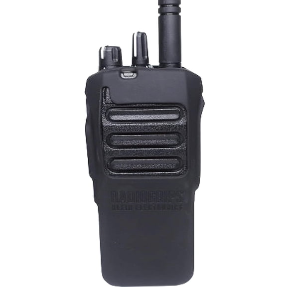 Klein Electronics SILICO-R7-B RadioGrips Silicone Carry Case, Black For use with Motorola R7 Series Radios, For Grip and Durability, Radios Still Dit in the Charger