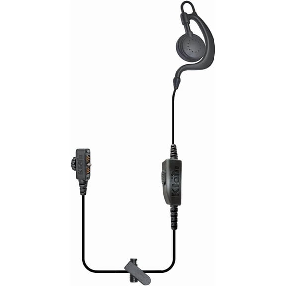 Klein Electronics Wired PTT Earpiece with C-Swivel Ear loop for Sonim XP Phones