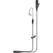 Klein Electronics In-Ear Surveillance PTT Earpiece for Siyata SD7, M5 Connector with Push-to-Talk Button, In-Line Mic & Acoustic Tube