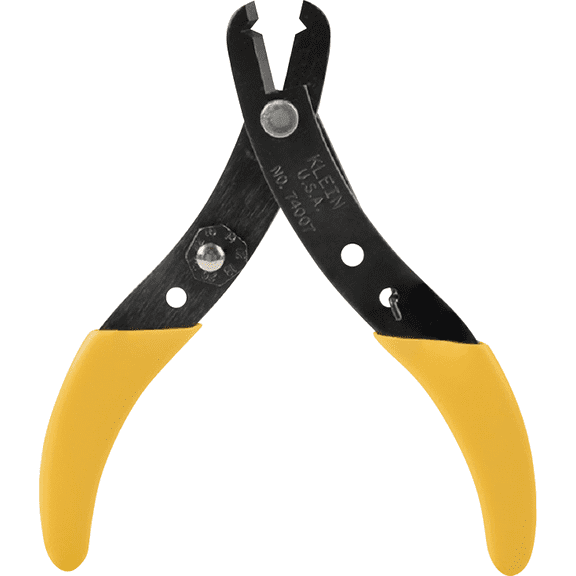 Klein Solid & Stranded Adjustable Wire Stripper - Single Pack Indoor & Outdoor Use, NEC-Compliant