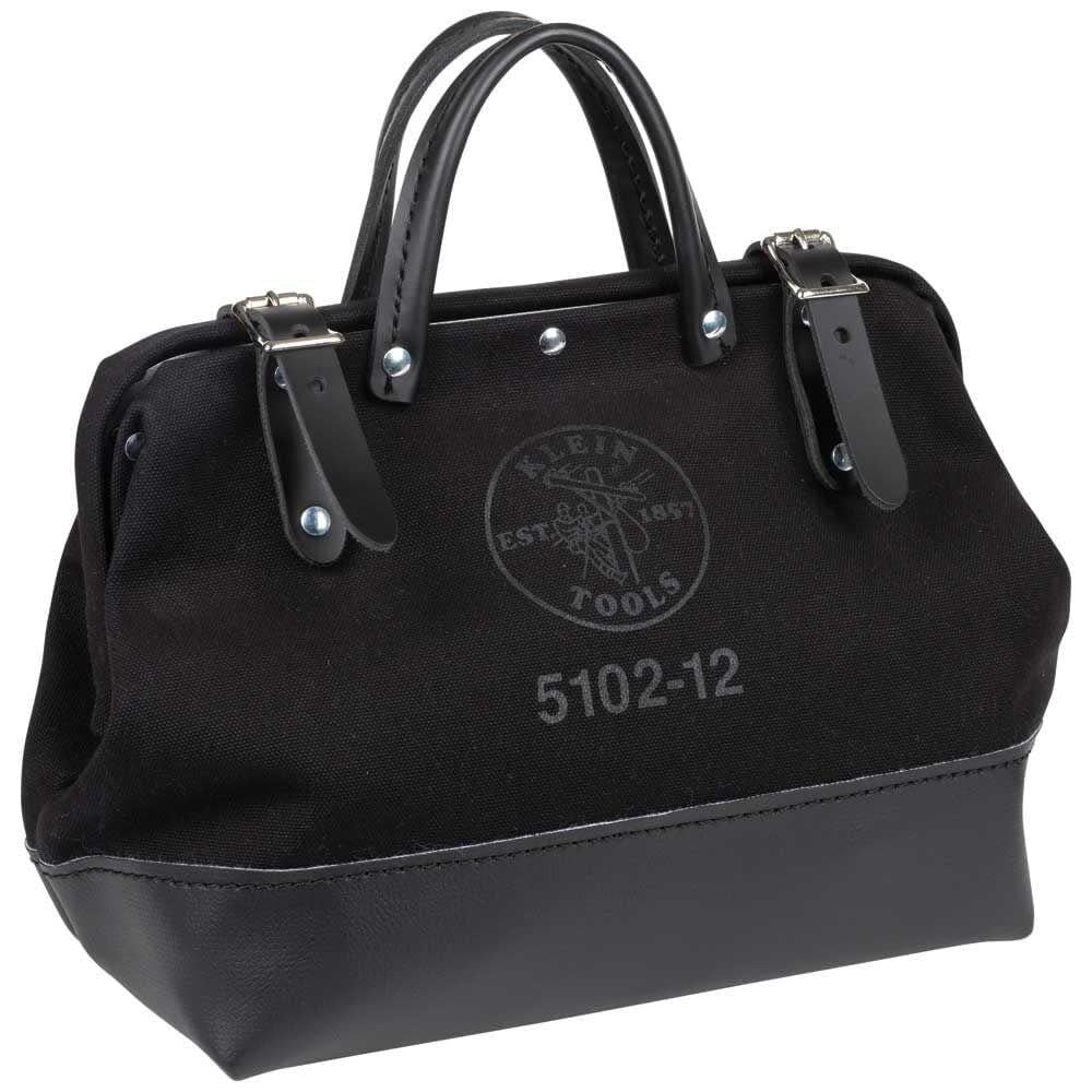 Klein Tools 12In Canvas Tool Bag Black