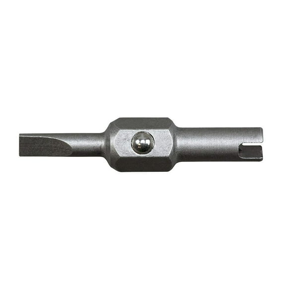 Klein Tools 13231 1/8 in. Slotted/ Schrader Replacement Bit