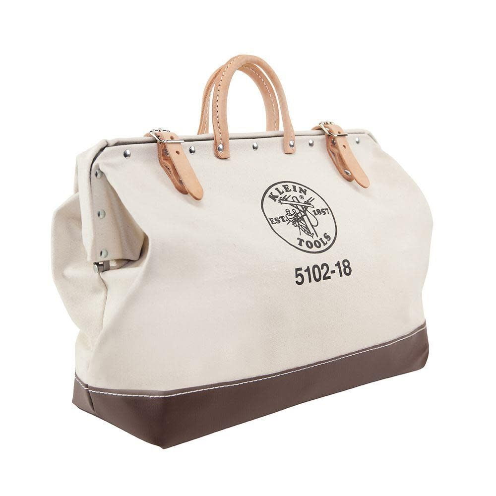Klein Tools 18In (457 Mm) Canvas Tool Bag