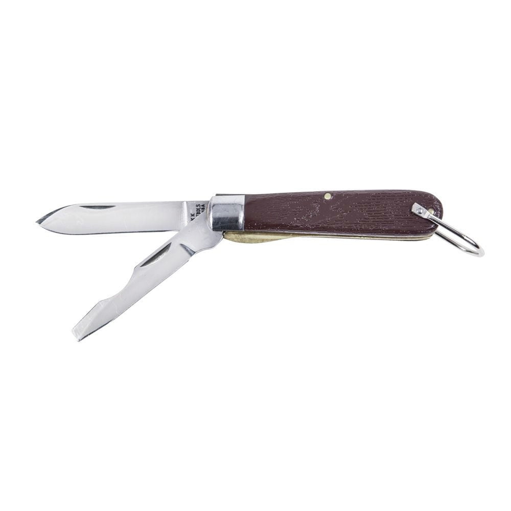 Klein Tools 2 Blade Pocket Knife Steel 2-1/2In - Walmart.com