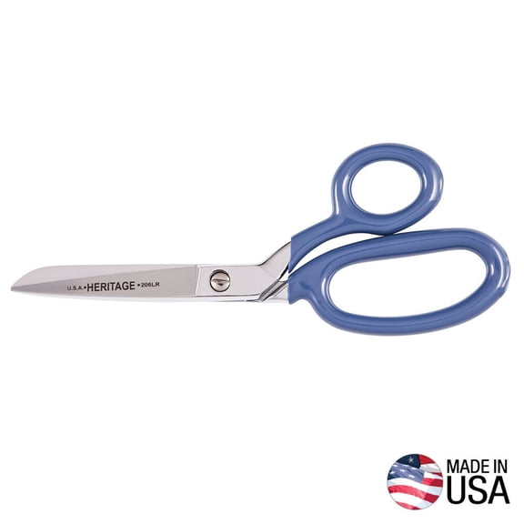 Klein Tools Bent Trimmer Large Ring Blue 6In