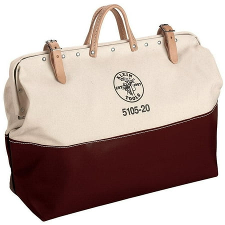 Klein Tools 20" High-Bottom Canvas Tool Bag