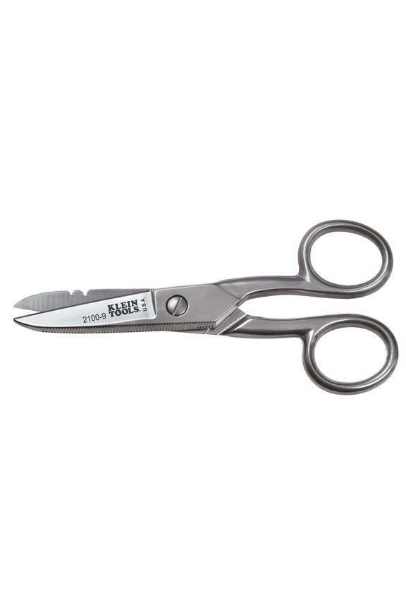 2100-9 Electricians Scissors Stripping Notches