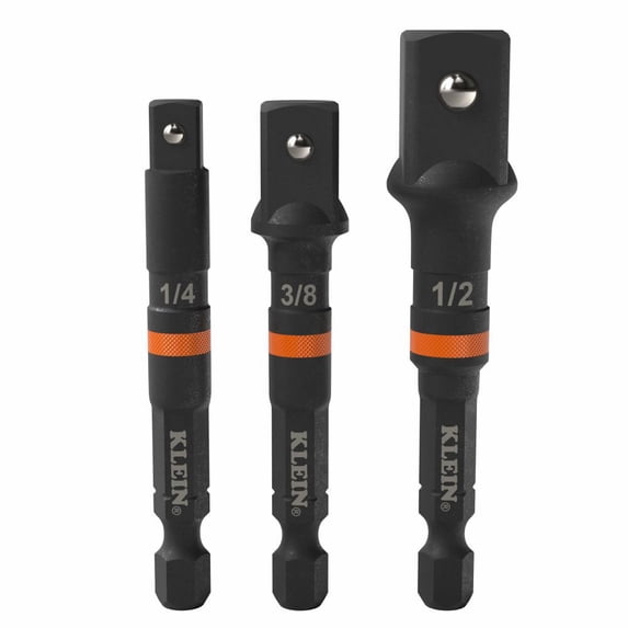 Klein Tools 3 Inch Impact Socket Adapter Set
