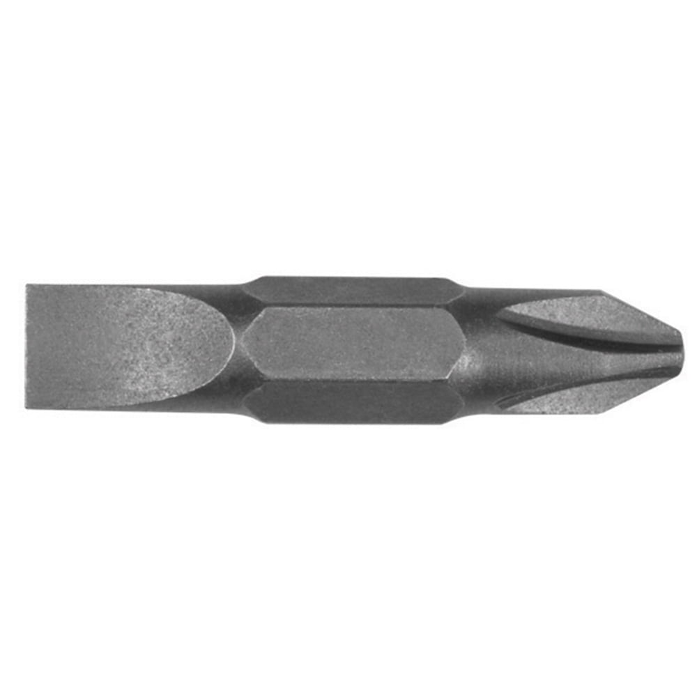 Klein Tools 32483 Screwdriver Bit, #2 Phillips & 1/4-Inch Slotted
