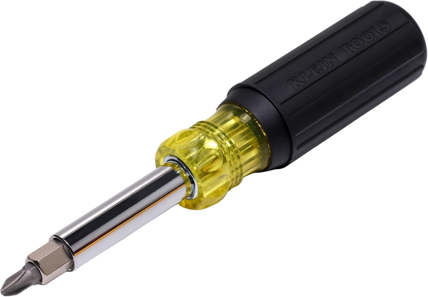 32500 11-in-1 Screwdriver/Nut Driver Set, 8 Bits (Phillips, Slotted, Torx, Square), 3 Nut Driver Sizes, Cushion Grip Handle