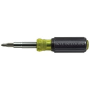 Klein Tools 32500 11-in-1 Screwdriver/Nut Driver/Multi Tool, Cushion Grip Handle, Industrial Strength Bits Included