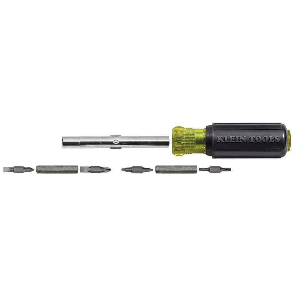 Klein Tools 32500 Multibit Nut Driver & Screwdriver Set, 11in1