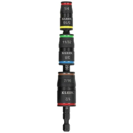 Klein Tools 32907 No-Handle Impact Flip Socket Set