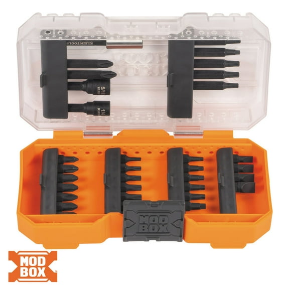 Klein Tools Impact Driver Bit Set, 35 Pieces