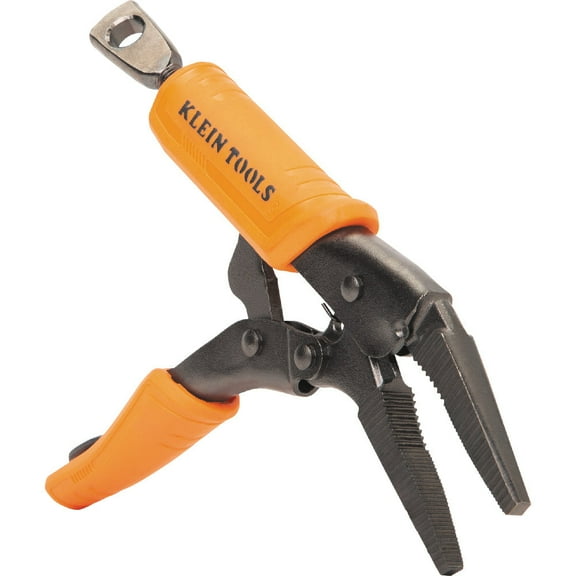 Klein Tools 38610 Long Nose Locking Pliers, 4"