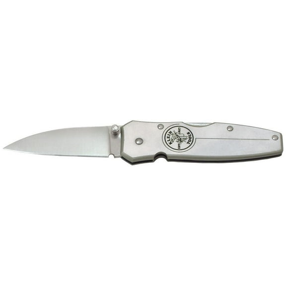 Klein Tools 44000 2-1/4 in. Lightweight Drop-Point Blade Knife
