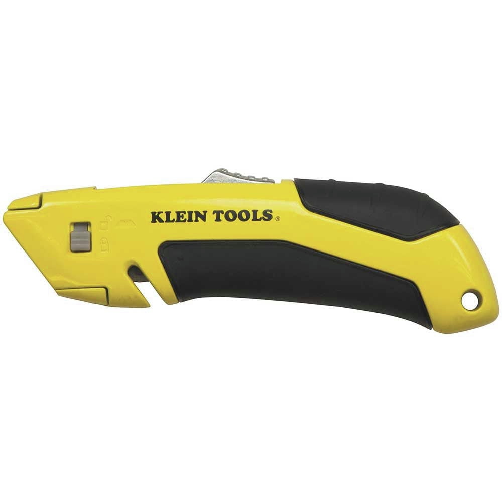 Klein Tools 44136 Self-Retracting Utility Knife - Yellow Handle