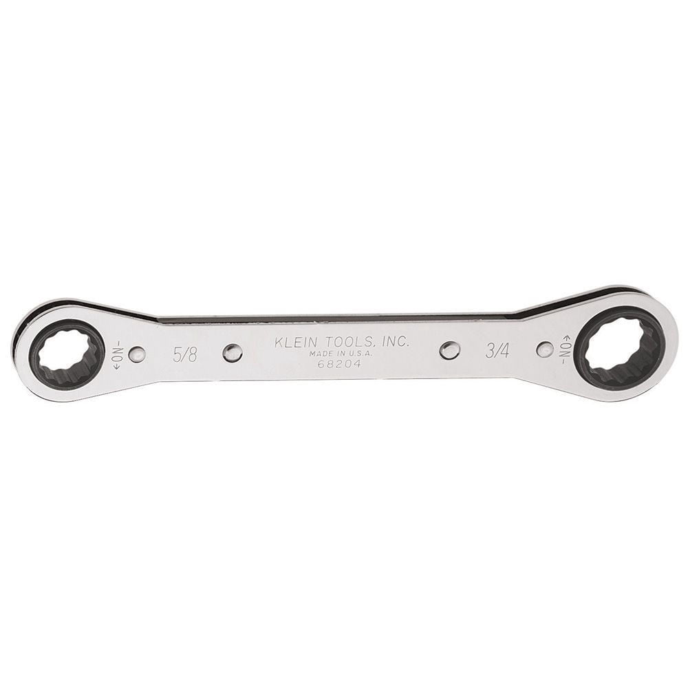 Klein Tools Ratcheting Box Wrench 5/8In X 3/4In
