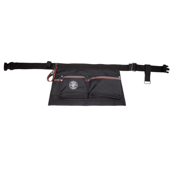 Klein Tools 5244 Tool Apron, Tape Thong and Four Reinforced Pockets for Hand Tools, Waist Size 32 to 53-Inch C40