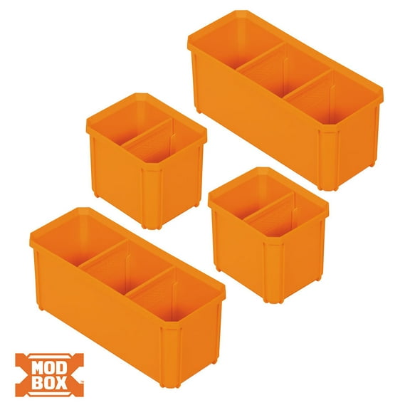 Klein Tools Modbox Tall Replacement Bins 4Pk