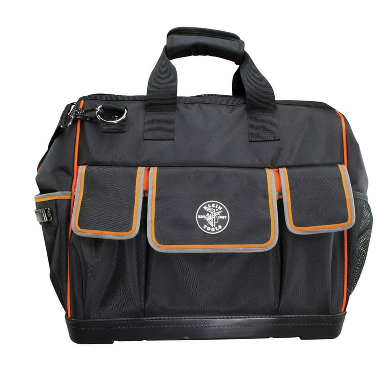 Klein Tools 55469-8 - Tradesman Pro 42-Pocket Wide-Open Tool Bag