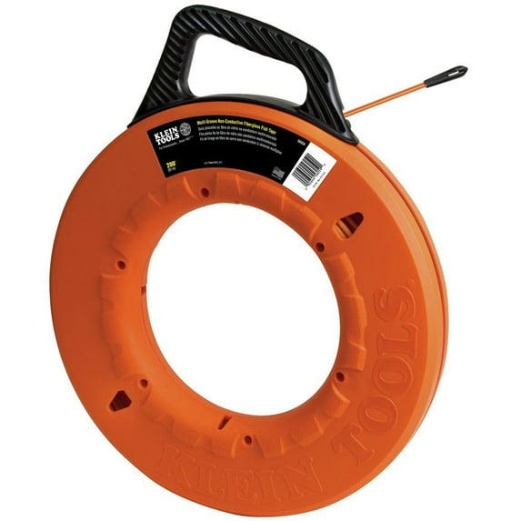 Klein Tools 56059 Non-Conductive Multi-Groove 200 ft. x 3/16 in. Fish Tape