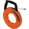 thumbnail image 1 of Klein Tools 56382 Multi-Groove 50 ft. Fiberglass Fish Tape with Nylon Tip, 1 of 11