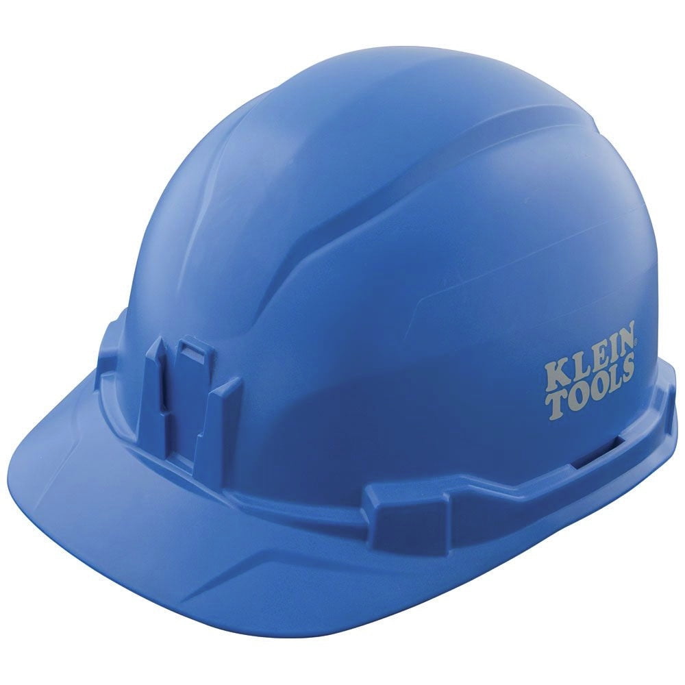 Klein Tools 60248 Non-Vented Cap Style Hard Hat Blue