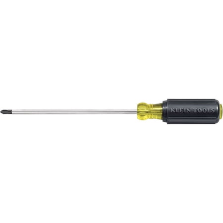 Klein Tools 603-10 #2 Phillips Screwdriver with 10-Inch Round Shank