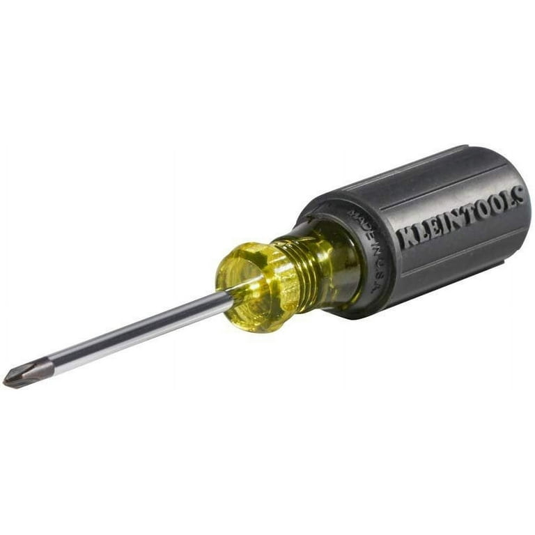 Klein Tools 603-3 #1 Phillips Head Screwdriver with 3-Inch Klein Tools 603-3 #1 Phillips Head Screwdriver with 3-Inch