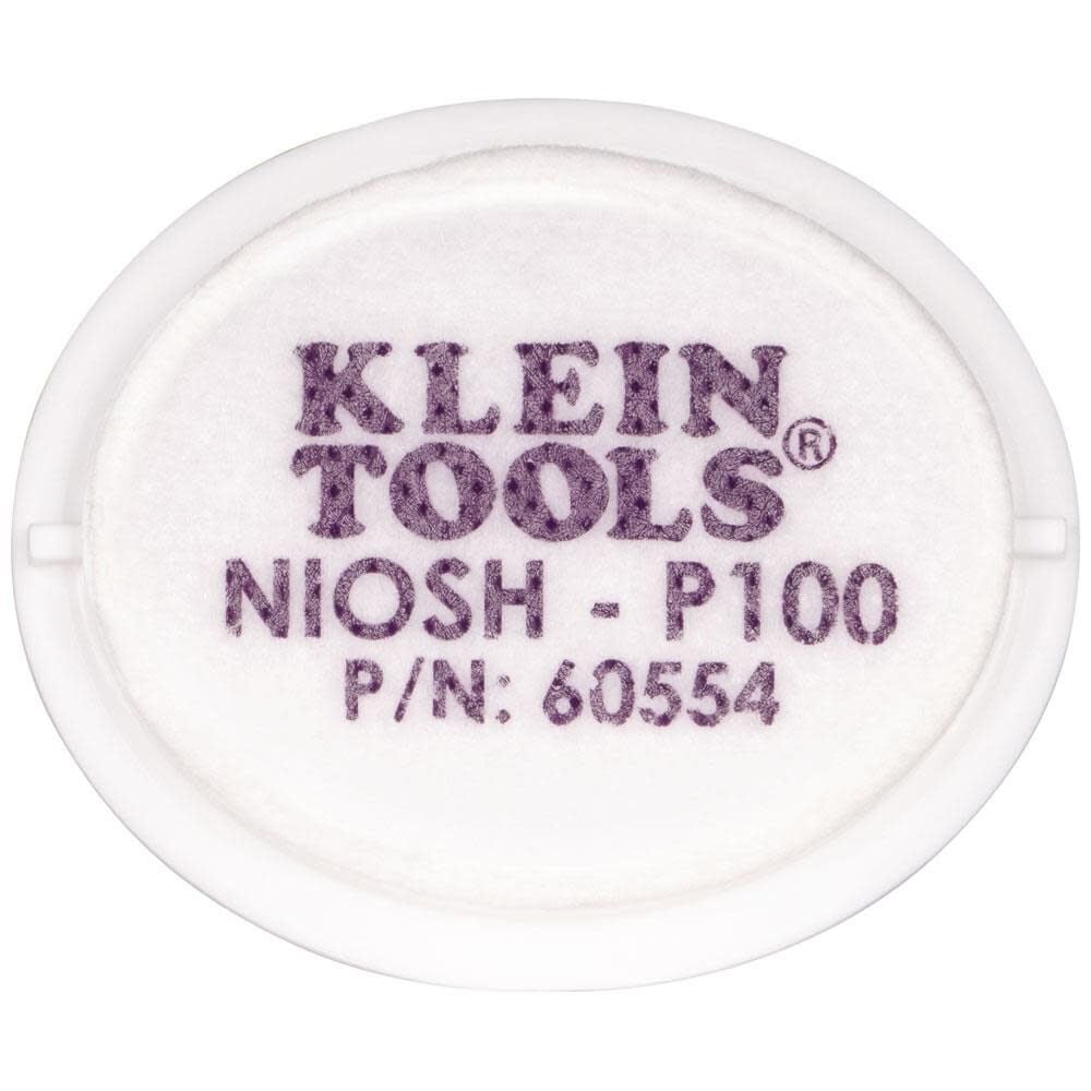 Klein Tools Respirator Replacement P100 Filters - Walmart.com