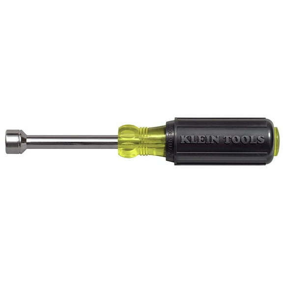 Klein Tools 630-11MM 11 mm Cushion Grip Nut Driver with 3 in. Hollow Shaft