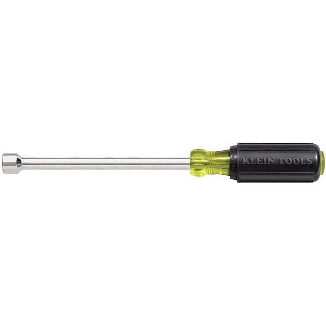 Klein Tools 646-7/16 7/16 in. Nut Driver with 6 in. Hollow Shaft