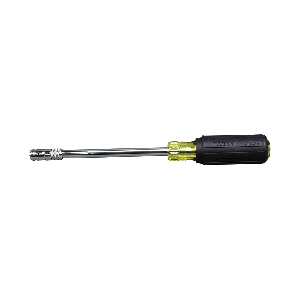 Klein Tools 65129 2-in-1 Hex Head Slide Driver Nut Driver, 6-Inch