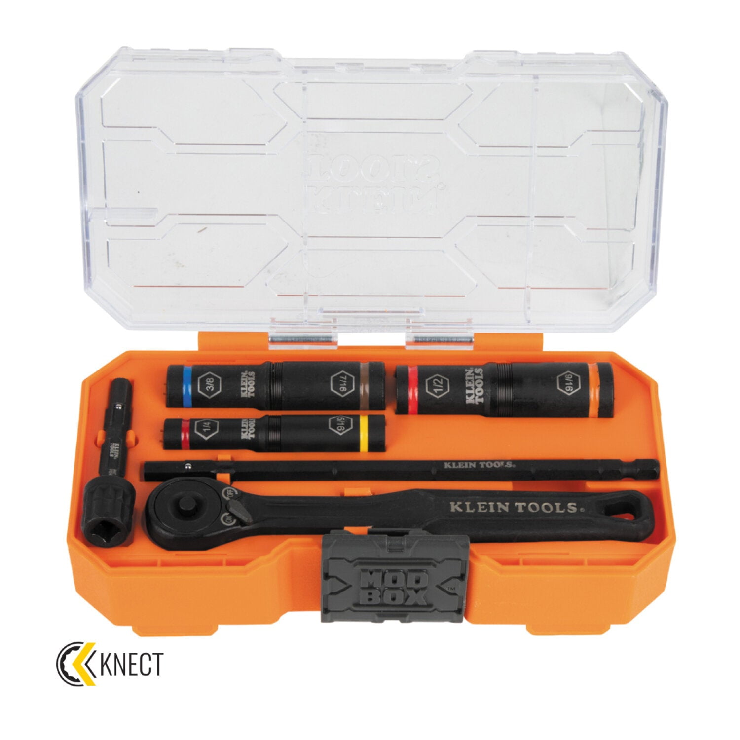 Klein Tools Sae Flip Socket Set 3Pc