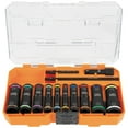 Klein Tools 65239 KNECT Flip20 Deep Impact Socket Set, 20 SAE and