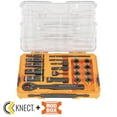 thumbnail image 1 of Klein Tools Knect Flip Socket Set, Sae, 20 Pc, 1 of 10