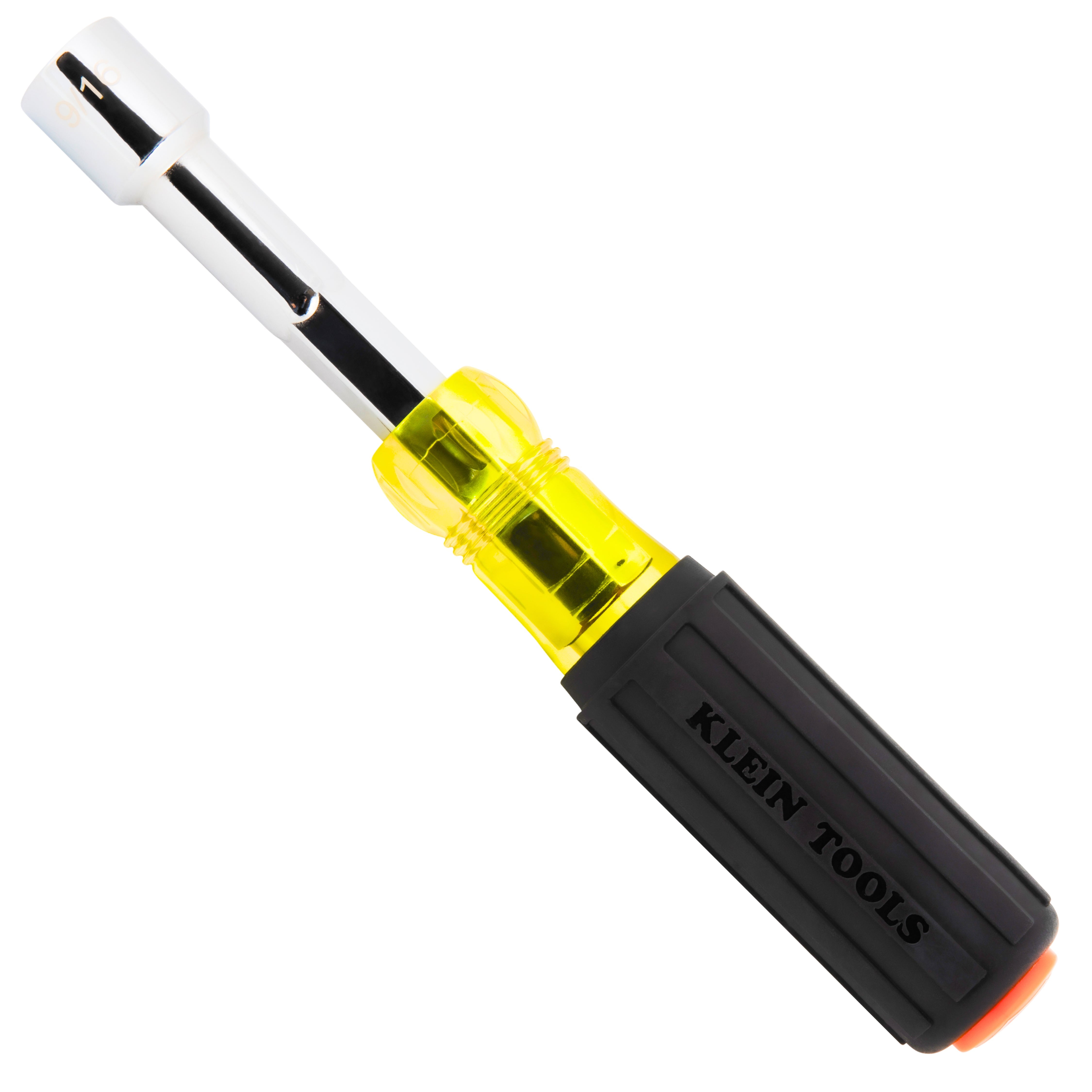 Klein Tools 654916 Color-Coded Hollow-Shaft Heavy-Duty Nut Driver