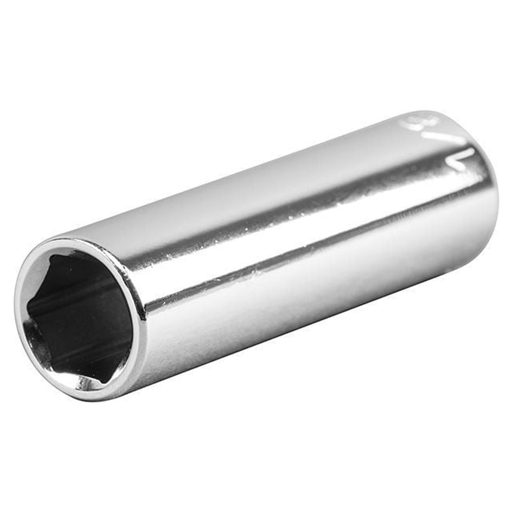 Klein Tools 65712 1/2 in. Deep 6Point Socket 3/8 in. Drive