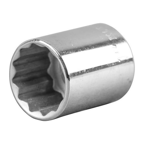 Klein Tools 65809 1 in. Standard 12 Point Socket 1/2 in. Drive