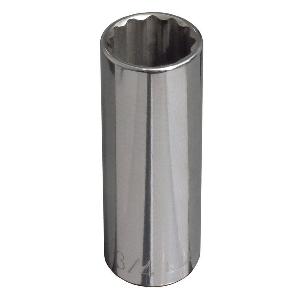 Klein Tools 65830 13/16 in. Deep 12-Point Socket 1/2 in. Drive