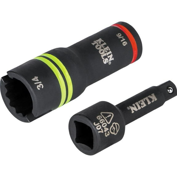 Klein Tools 66044 3-in-1 Flip Impact Socket