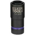 thumbnail image 1 of Klein Tools 66065 1 in. and 13/16 in. 2-in-1 6-Point Impact Socket, 1 of 10