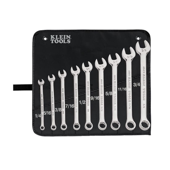 Klein Tools 9 Piece Combination Wrench Set