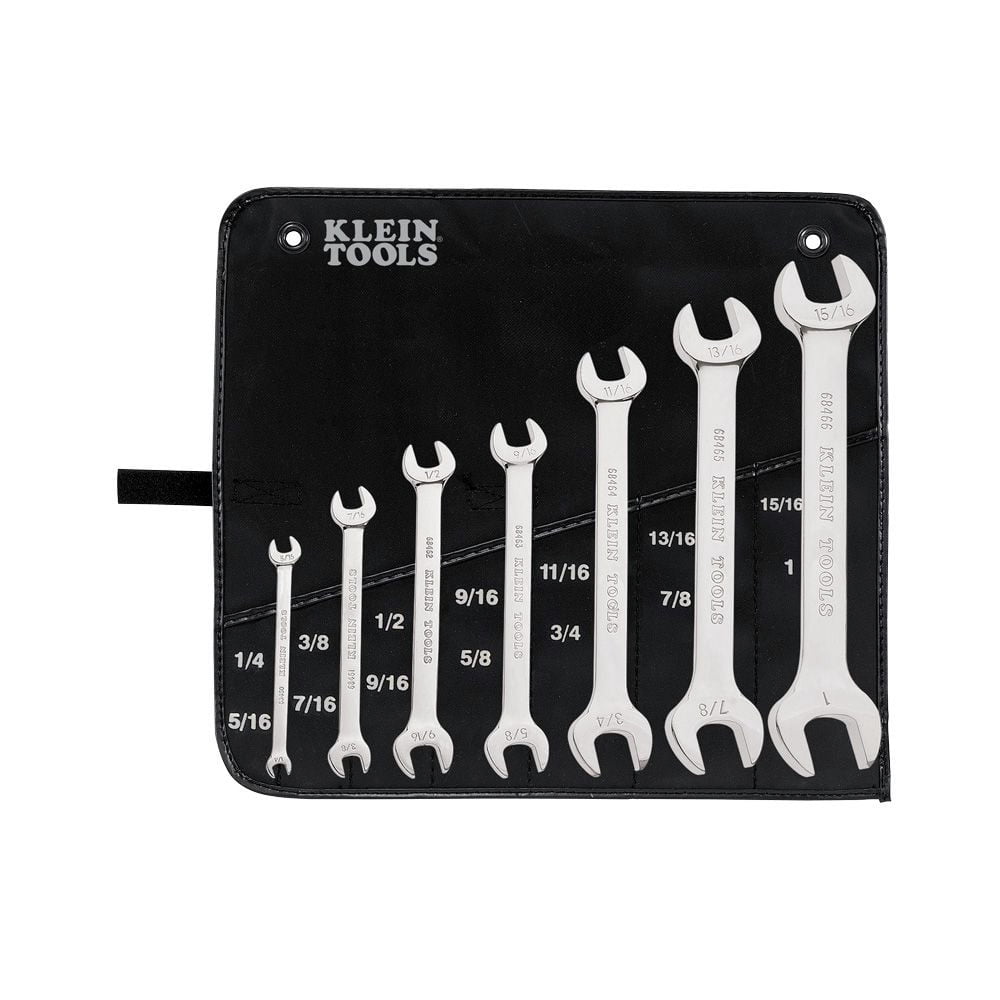 Klein Tools 68452 7-Piece Open-End Wrench Set