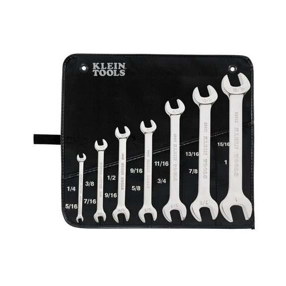Klein Tools 68452 7-Piece Open-End Wrench Set