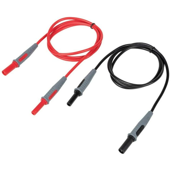 Klein Tools 69359 3 ft. Lead Adapters - Red and Black
